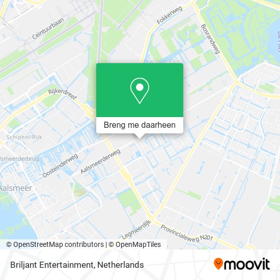 Briljant Entertainment kaart