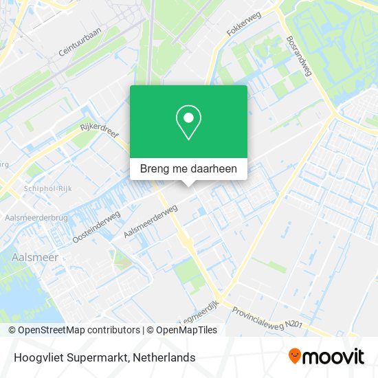 Hoogvliet Supermarkt kaart