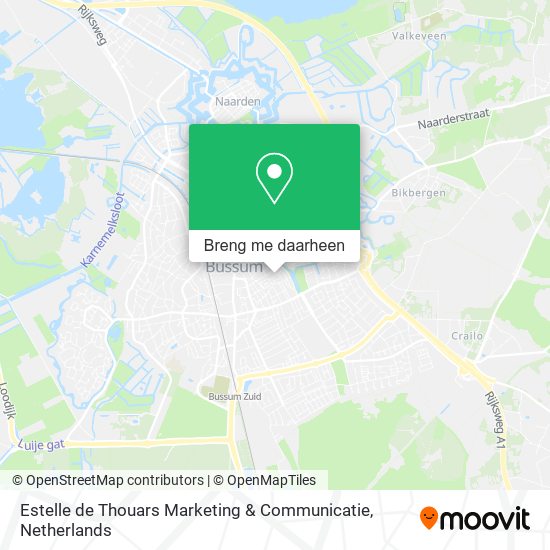 Estelle de Thouars Marketing & Communicatie kaart