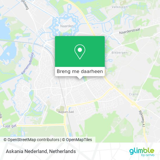 Askania Nederland kaart