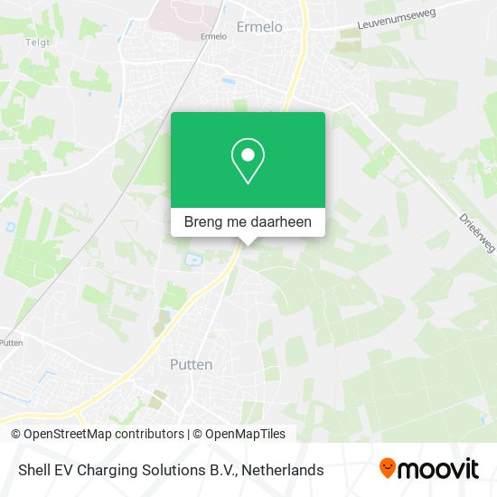 Shell EV Charging Solutions B.V. kaart