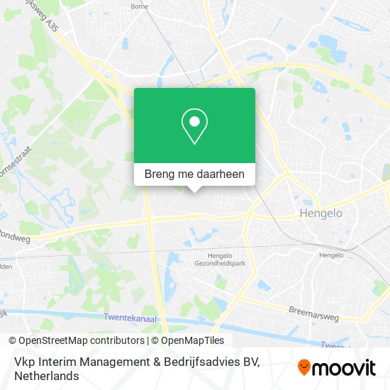 Vkp Interim Management & Bedrijfsadvies BV kaart