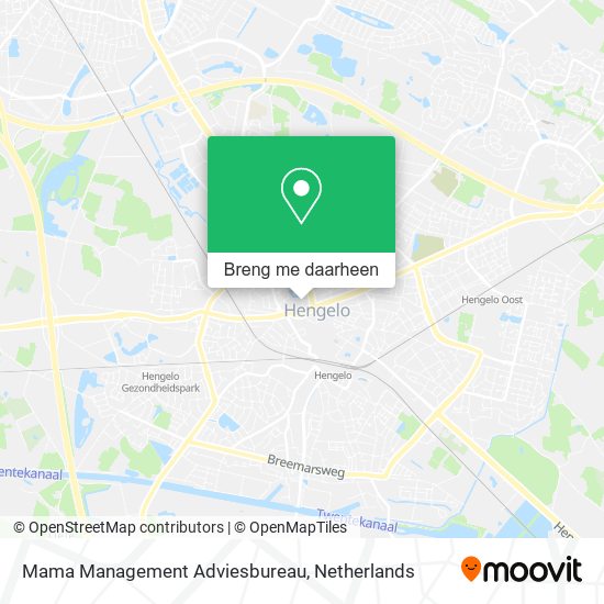 Mama Management Adviesbureau kaart