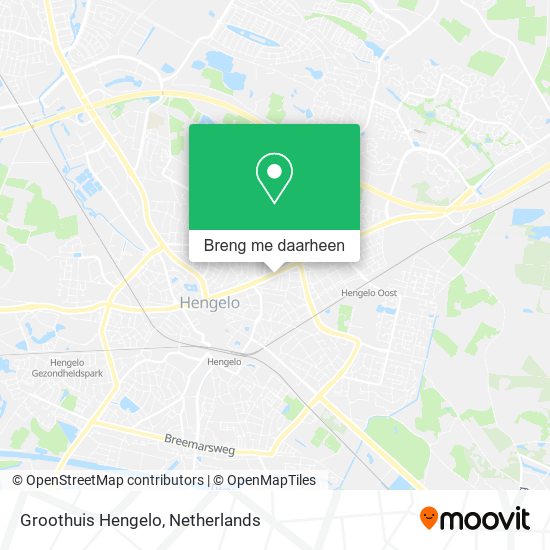 Groothuis Hengelo kaart