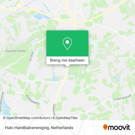 Halo Handbalvereniging kaart
