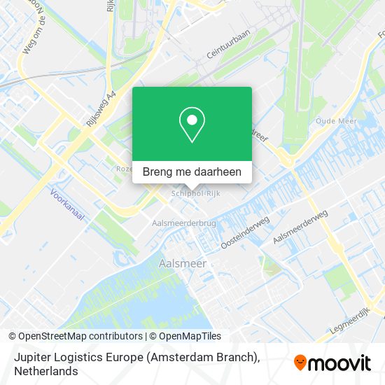 Jupiter Logistics Europe (Amsterdam Branch) kaart