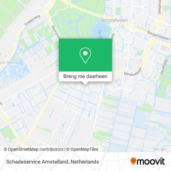 Schadeservice Amstelland kaart