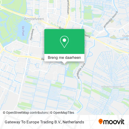Gateway To Europe Trading B.V. kaart