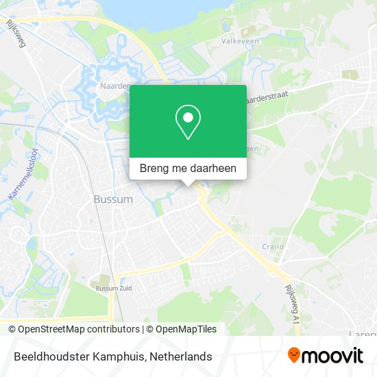 Beeldhoudster Kamphuis kaart