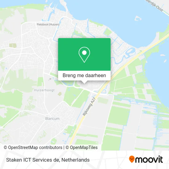 Staken ICT Services de kaart