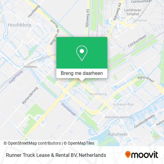 Runner Truck Lease & Rental BV kaart