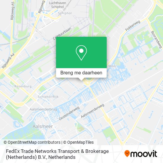 FedEx Trade Networks Transport & Brokerage (Netherlands) B.V. kaart