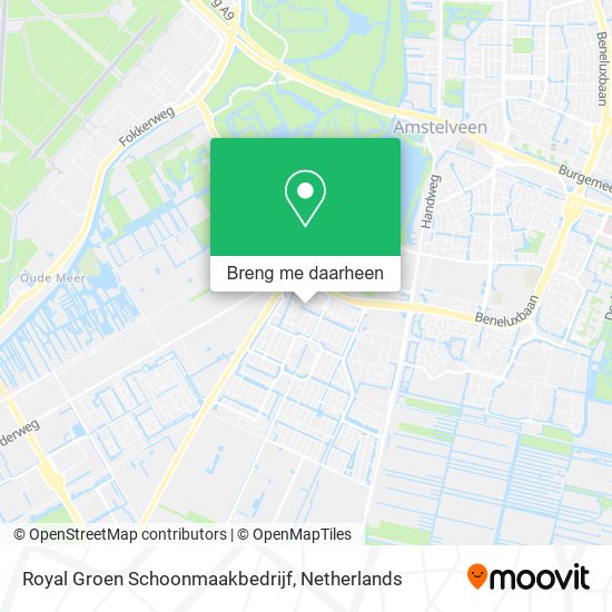 Royal Groen Schoonmaakbedrijf kaart