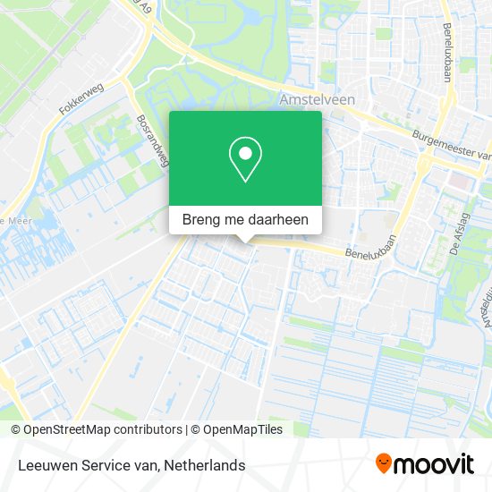 Leeuwen Service van kaart