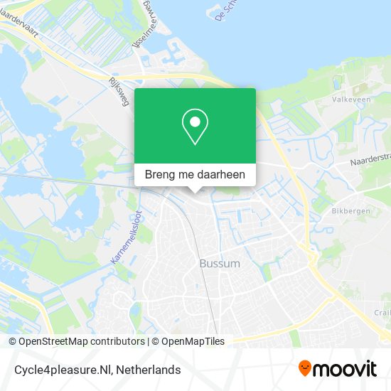 Cycle4pleasure.Nl kaart