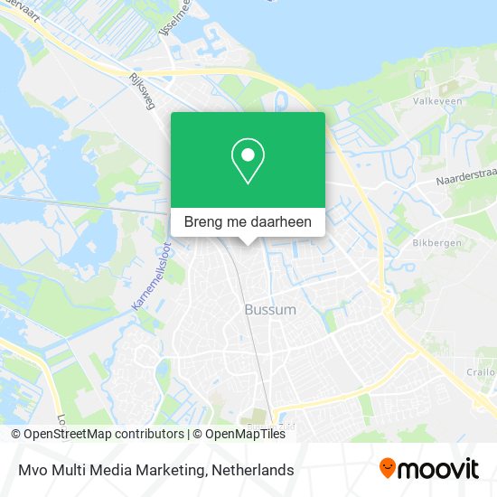 Mvo Multi Media Marketing kaart
