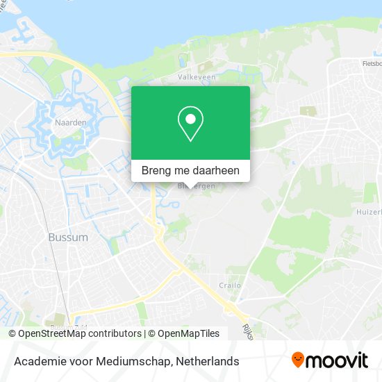 Academie voor Mediumschap kaart