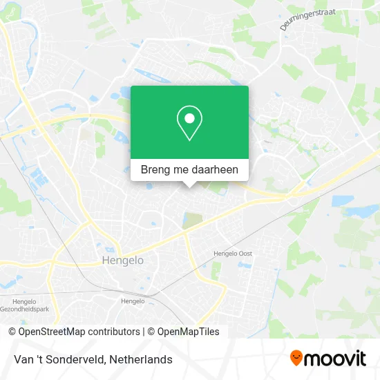 Van 't Sonderveld kaart