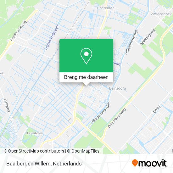 Baalbergen Willem kaart