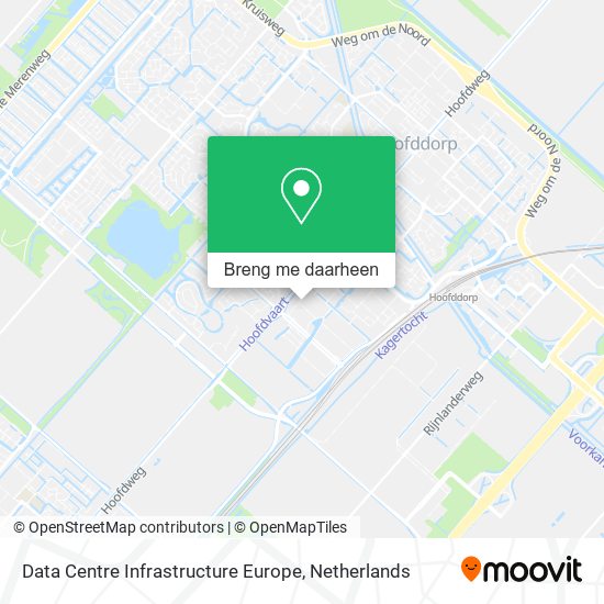Data Centre Infrastructure Europe kaart