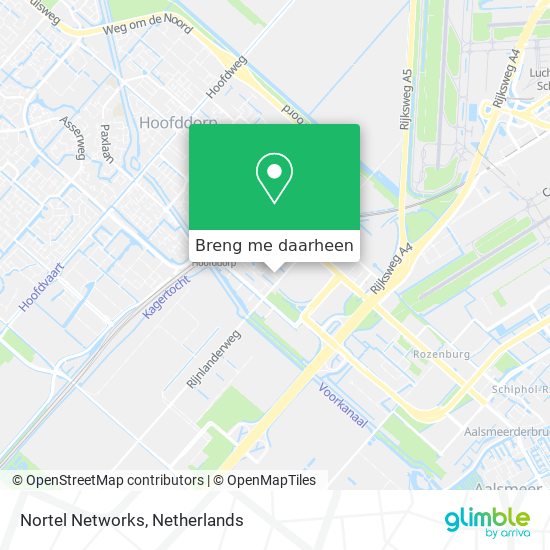 Nortel Networks kaart