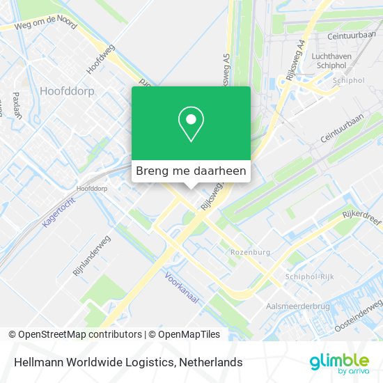 Hellmann Worldwide Logistics kaart