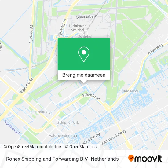 Ronex Shipping and Forwarding B.V. kaart