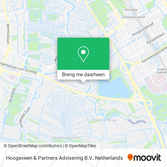 Hoogeveen & Partners Advisering B.V. kaart