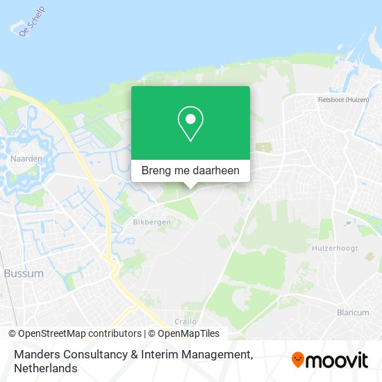 Manders Consultancy & Interim Management kaart