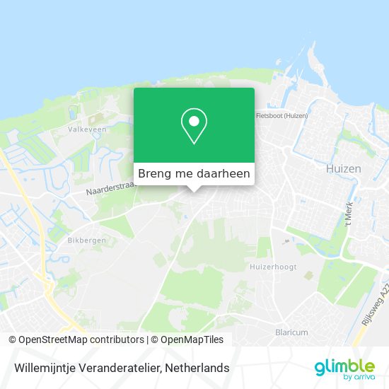 Willemijntje Veranderatelier kaart