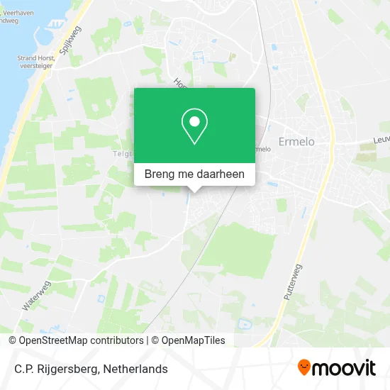 C.P. Rijgersberg kaart