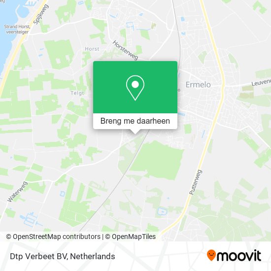Dtp Verbeet BV kaart