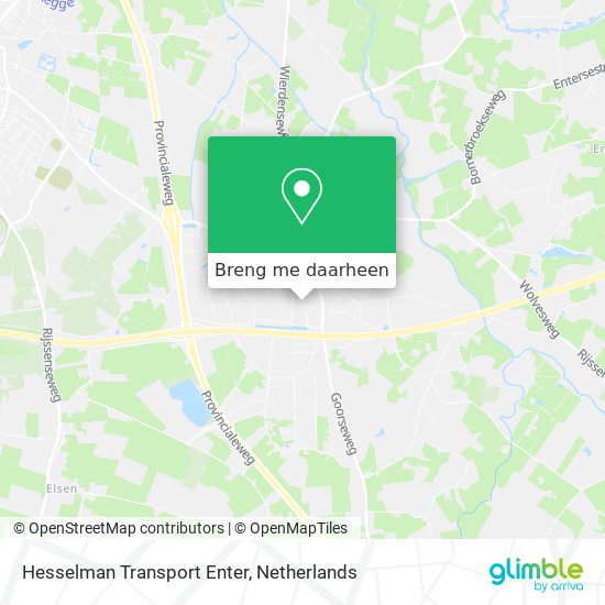 Hesselman Transport Enter kaart