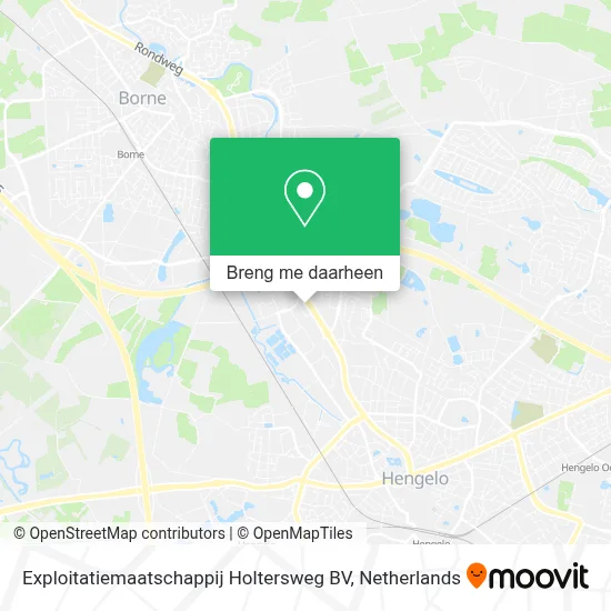 Exploitatiemaatschappij Holtersweg BV kaart