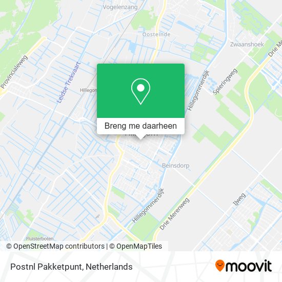 Postnl Pakketpunt kaart