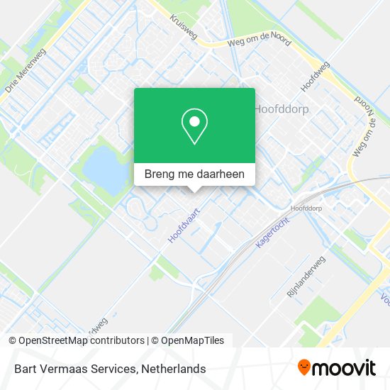 Bart Vermaas Services kaart