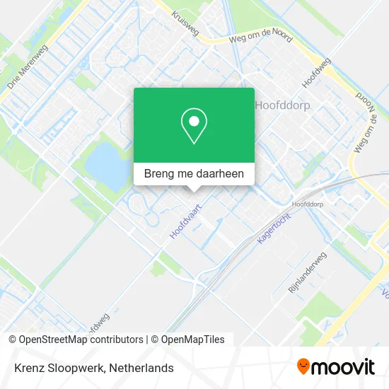 Krenz Sloopwerk kaart