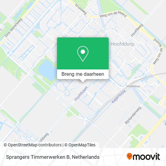 Sprangers Timmerwerken B kaart