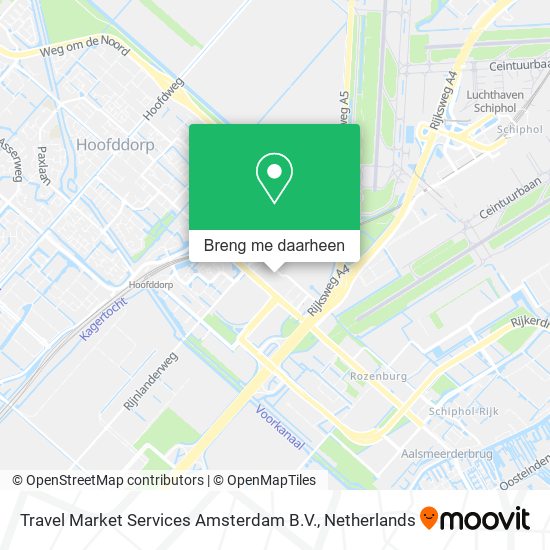 Travel Market Services Amsterdam B.V. kaart