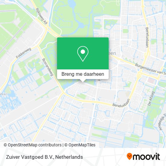 Zuiver Vastgoed B.V. kaart