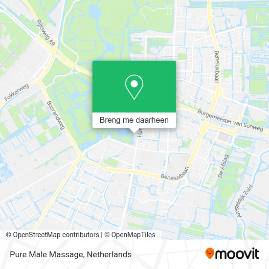 Pure Male Massage kaart