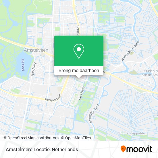 Amstelmere Locatie kaart