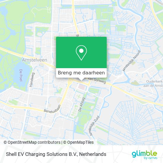 Shell EV Charging Solutions B.V. kaart