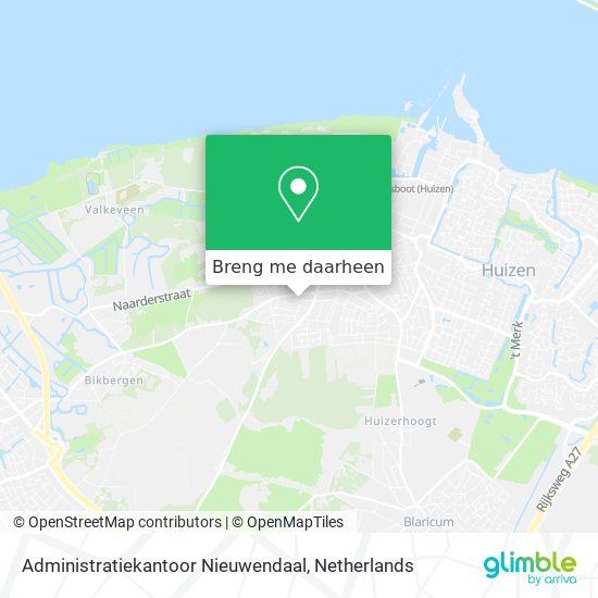 Administratiekantoor Nieuwendaal kaart