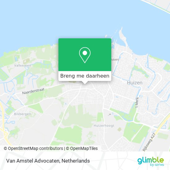 Van Amstel Advocaten kaart