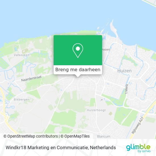 Windkr18 Marketing en Communicatie kaart