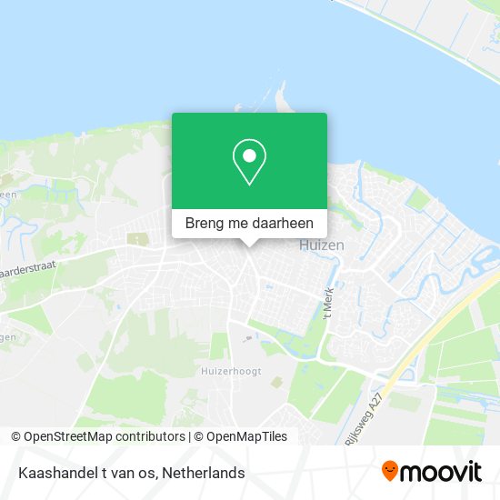 Kaashandel t van os kaart