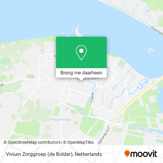 Vivium Zorggroep (de Bolder) kaart