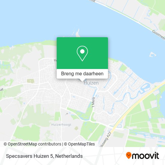 Specsavers Huizen 5 kaart