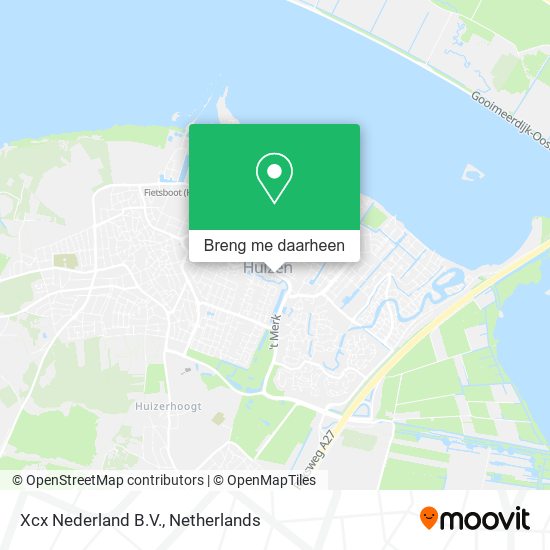 Xcx Nederland B.V. kaart